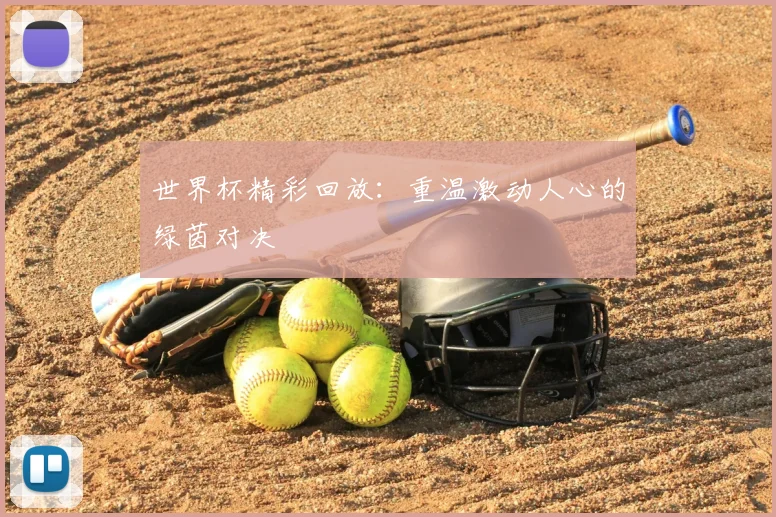 世界杯精彩回放：重温激动人心的绿茵对决