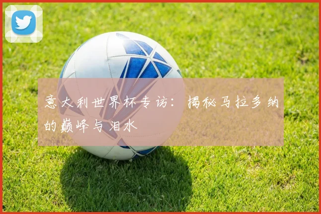 意大利世界杯专访:揭秘马拉多纳的巅峰与泪水
